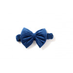 Twins Bear & Velvet Бантик - декор до конверта, на гумці • Dark blue