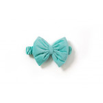 Twins Bear & Velvet Бантик - декор до конверта, на гумці • Mint