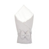 Twins Cotton New - конверт-плед 90 × 90 зі знімним наповнювачем • Grey