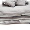 Twins Cotton New - конверт-плед 90 × 90 зі знімним наповнювачем • Grey