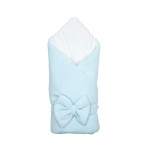 Twins Cotton New - конверт-плед 90 × 90 зі знімним наповнювачем • Blue