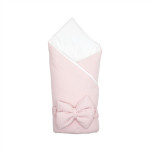 Twins Cotton New - конверт-плед 90 × 90 зі знімним наповнювачем • Baby pink
