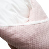 Twins Cotton New - конверт-плед 90 × 90 зі знімним наповнювачем • Baby pink