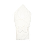 Twins Cotton New - конверт-плед 90 × 90 зі знімним наповнювачем • Ecru