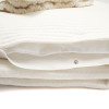 Twins Cotton New - конверт-плед 90 × 90 зі знімним наповнювачем • Ecru