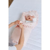 Twins Softie - конверт-плед на виписку 90 × 90 з інтерлоку • Pink