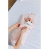 Twins Softie - конверт-плед на виписку 90 × 90 з інтерлоку • Pink