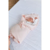 Twins Softie - конверт-плед на виписку 90 × 90 з інтерлоку • Pink