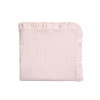 Twins Softie - конверт-плед на виписку 90 × 90 з інтерлоку • Pink
