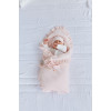 Twins Softie - конверт-плед на виписку 90 × 90 з інтерлоку • Pink
