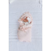Twins Softie - конверт-плед на виписку 90 × 90 з інтерлоку • Pink
