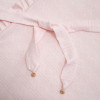 Twins Softie - конверт-плед на виписку 90 × 90 з інтерлоку • Pink