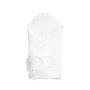 Twins Softie - конверт-плед на виписку 90 × 90 з інтерлоку • White