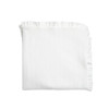 Twins Softie - конверт-плед на виписку 90 × 90 з інтерлоку • White