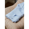 Twins Softie - конверт-плед на виписку 90 × 90 з інтерлоку • Blue