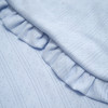Twins Softie - конверт-плед на виписку 90 × 90 з інтерлоку • Blue