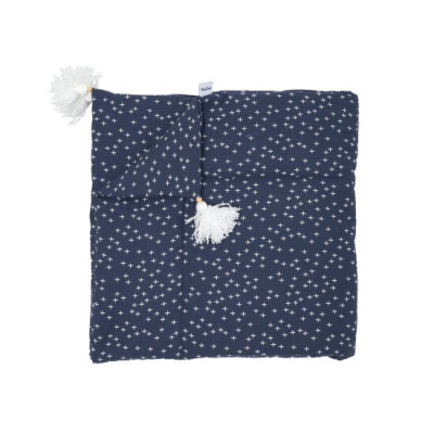 Twins Muslin Tassels - утеплений мусліновий плед 90 × 90 • Сузір'я Twins Muslin Tassels - утеплений мусліновий плед 90 × 90 • Сузір'я