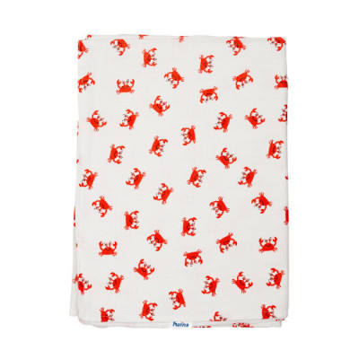 Twins Muslin Double - двойной муслиновый плед 110 × 75 • Crab