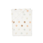 Twins Muslin Double - подвійний мусліновий плед 110 × 75 • Горошки Twins Muslin Double - подвійний мусліновий плед 110 × 75 • Горошки