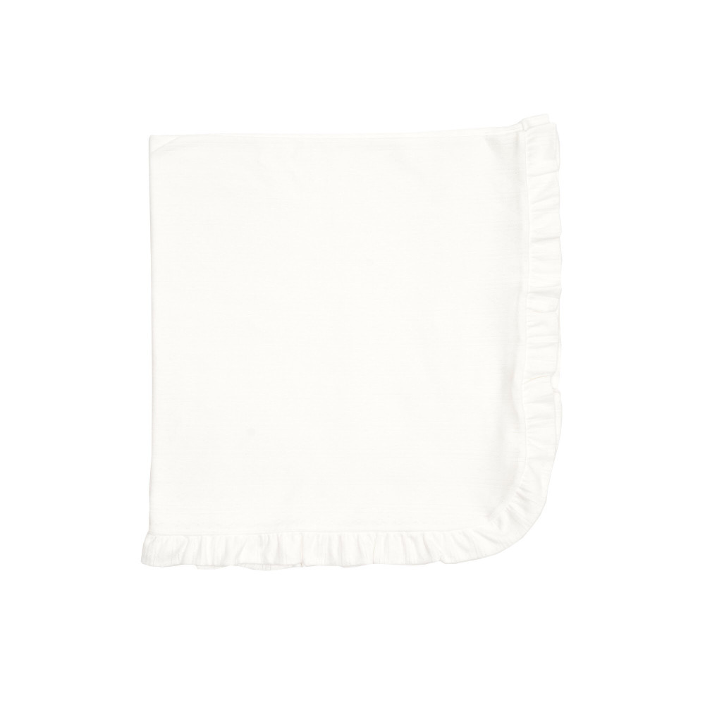Twins Softie Unfilled - плед з інтерлоку 90 × 90 без наповнювача • White