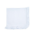 Twins Softie Unfilled - плед з інтерлоку 90 × 90 без наповнювача • Blue