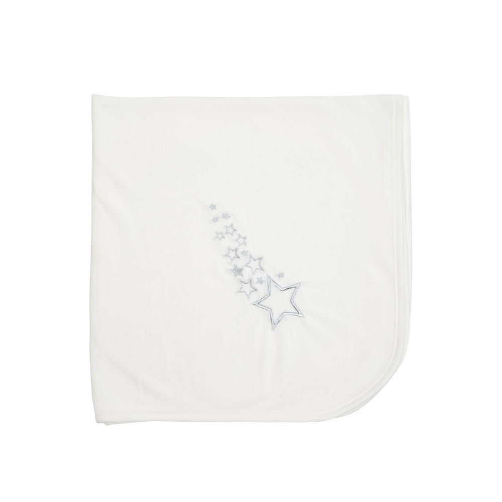 Twins Double Soft - плед велюровий 90×90 см • White