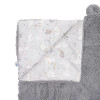 Twins Teddy - плед двосторонній 100×80 см • Grey