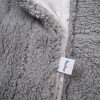 Twins Teddy - плед двосторонній 100×80 см • Grey
