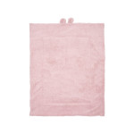 Twins Teddy - плед двосторонній 100×80 см • Powder pink