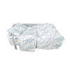 Twins Butterfly - постельное белье полуторное 4 элемента • White/blue