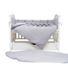 Twins Cotton - постельный комплект 7 элементов • Grey