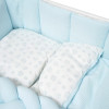 Twins Cotton - постельный комплект 7 элементов • Blue