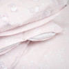 Twins Via - постельный комплект в кроватку 5 элементов • Baby pink