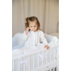 Twins Estelle - постельный комплект в кроватку 6 элементов • White