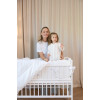 Twins Estelle - постельный комплект в кроватку 6 элементов • White