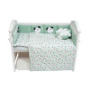 Twins Panda - постельный комплект 7 элементов • Mint