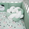 Twins Panda - постельный комплект 7 элементов • Mint