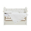 Twins Cotton с вышивкой - постельный комплект 7 элементов • Ecru/gold Twins Cotton с вышивкой - постельный комплект 7 элементов • Ecru/gold