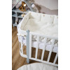 Twins Cotton с вышивкой - постельный комплект 7 элементов • Ecru/gold
