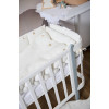 Twins Cotton с вышивкой - постельный комплект 7 элементов • Ecru/gold