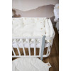 Twins Cotton с вышивкой - постельный комплект 7 элементов • Ecru/gold