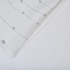 Twins Cotton с вышивкой - постельный комплект 7 элементов • White/silver