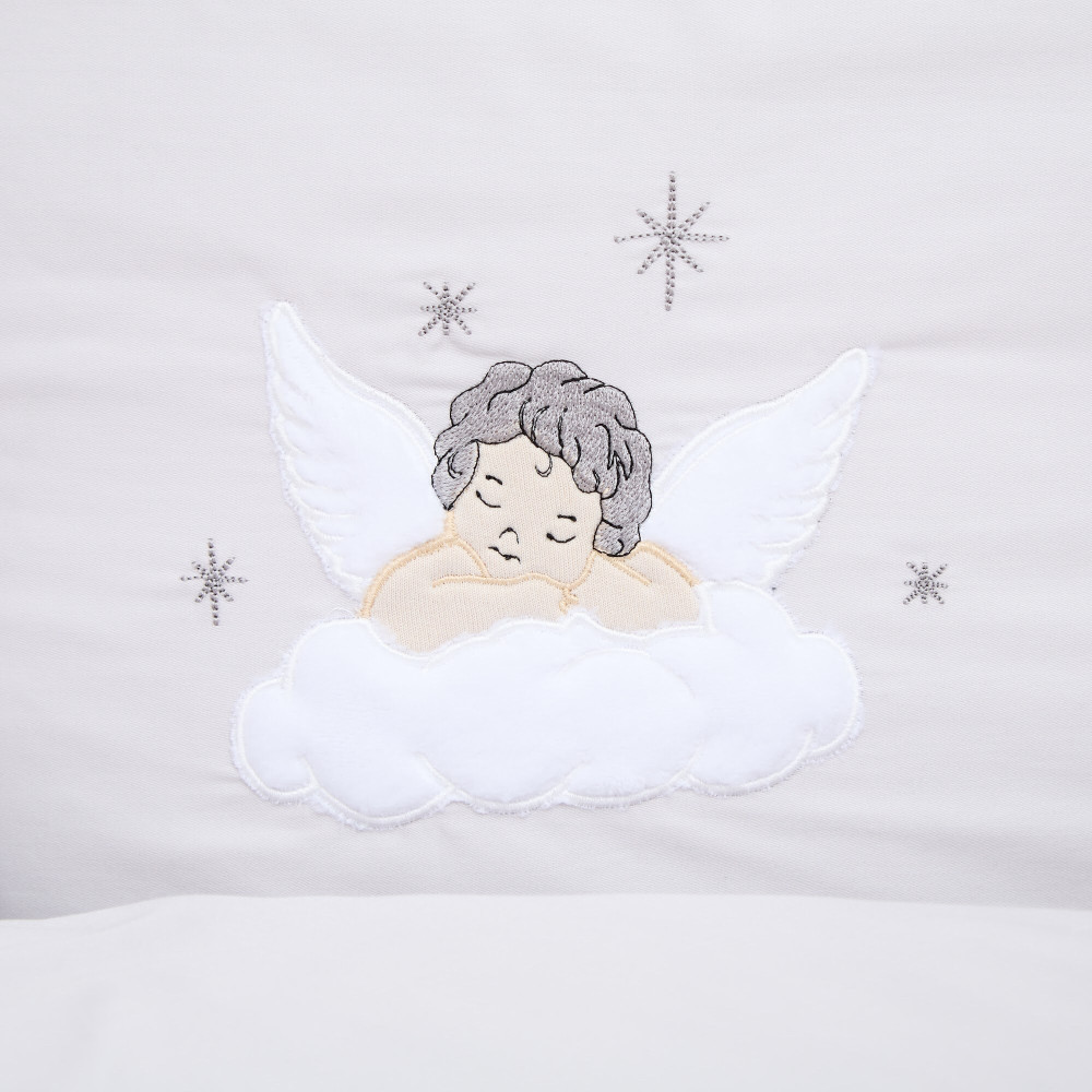 Twins Dolce Angel - постельный комплект 6 элементов • Grey Twins Dolce Angel - постельный комплект 6 элементов • Grey