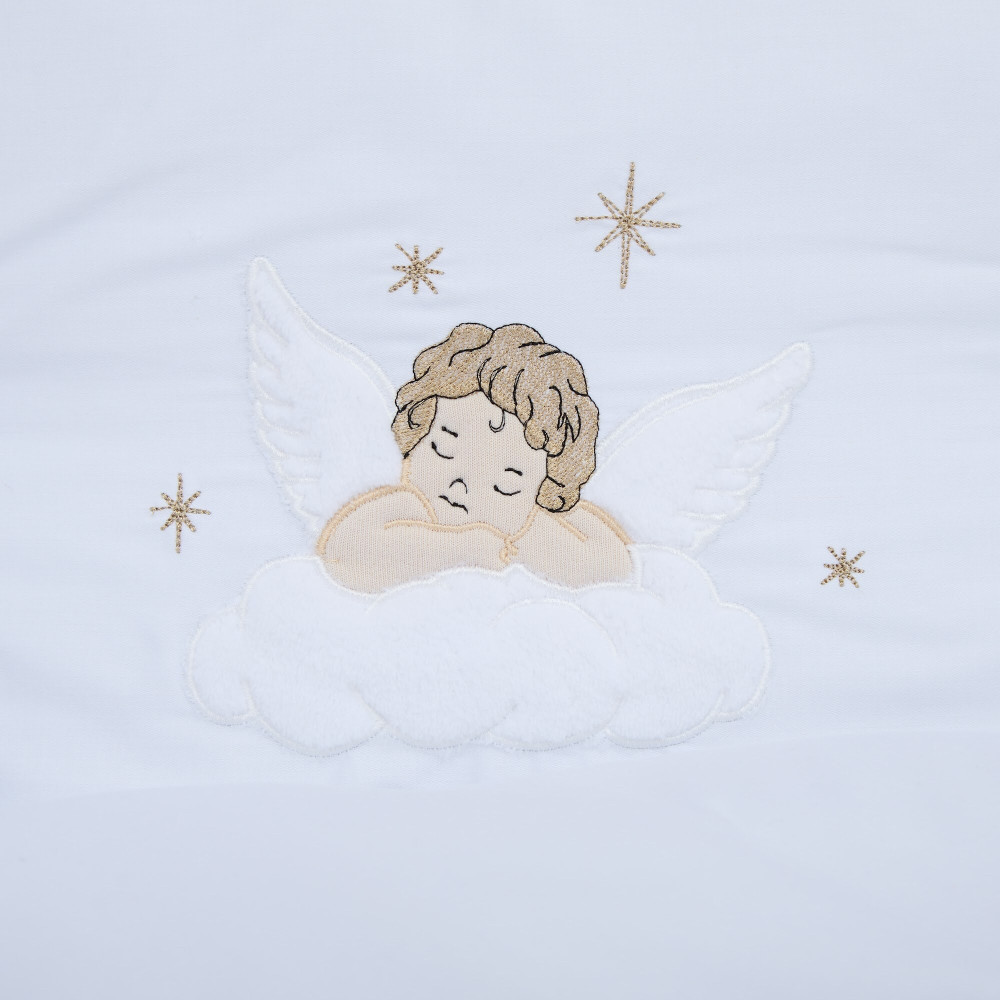 Twins Dolce Angel - постельный комплект 6 элементов • White Twins Dolce Angel - постельный комплект 6 элементов • White