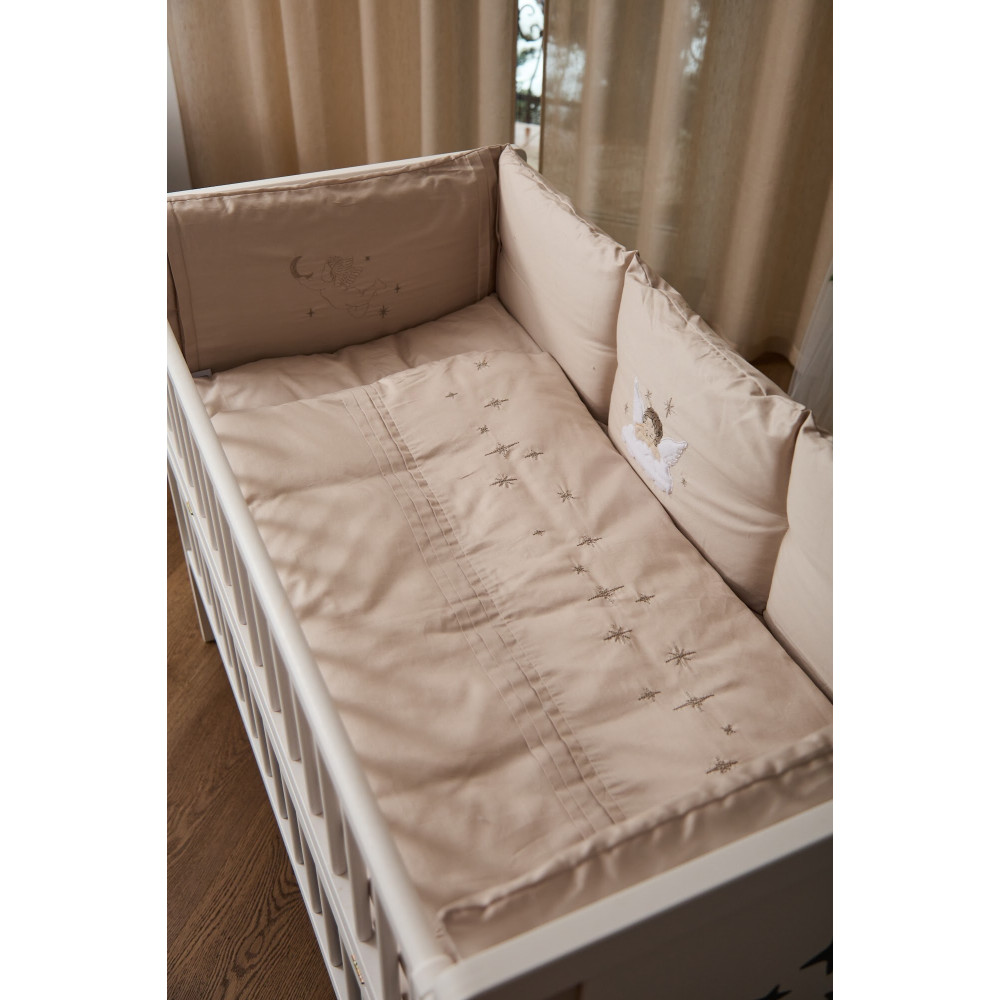 Twins Dolce Angel - постельный комплект 6 элементов • Beige Twins Dolce Angel - постельный комплект 6 элементов • Beige