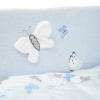 Twins Butterfly - постельный комплект 7 элементов • Голубой