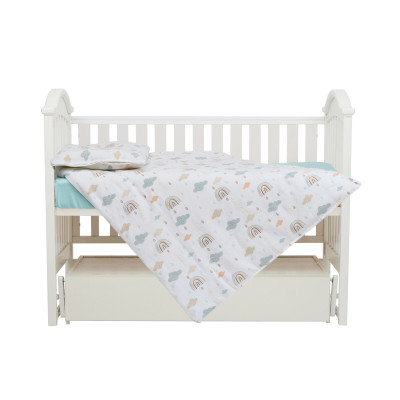 Twins Comfort Stars - постельный комплект 5 элементов • Мультиколор Twins Comfort Stars - постельный комплект 5 элементов • Мультиколор