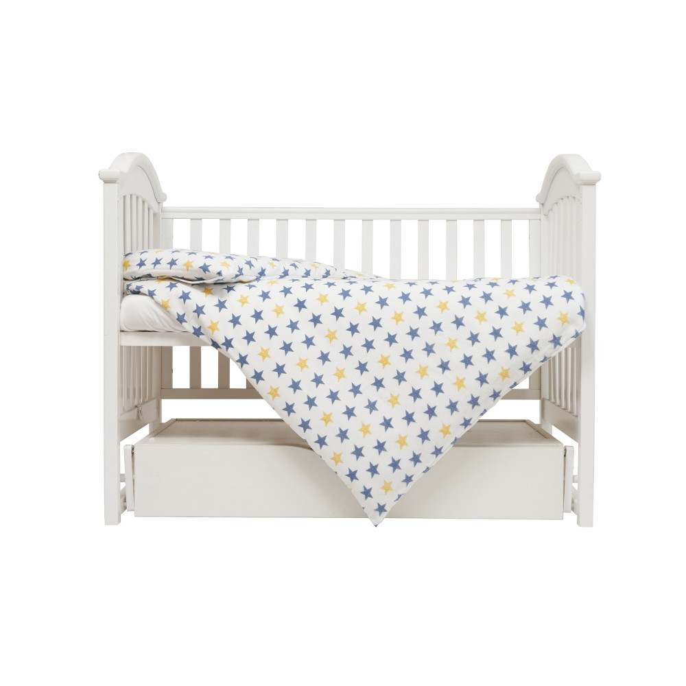 Twins Comfort Stars - постельный комплект 5 элементов • Мультиколор Twins Comfort Stars - постельный комплект 5 элементов • Мультиколор