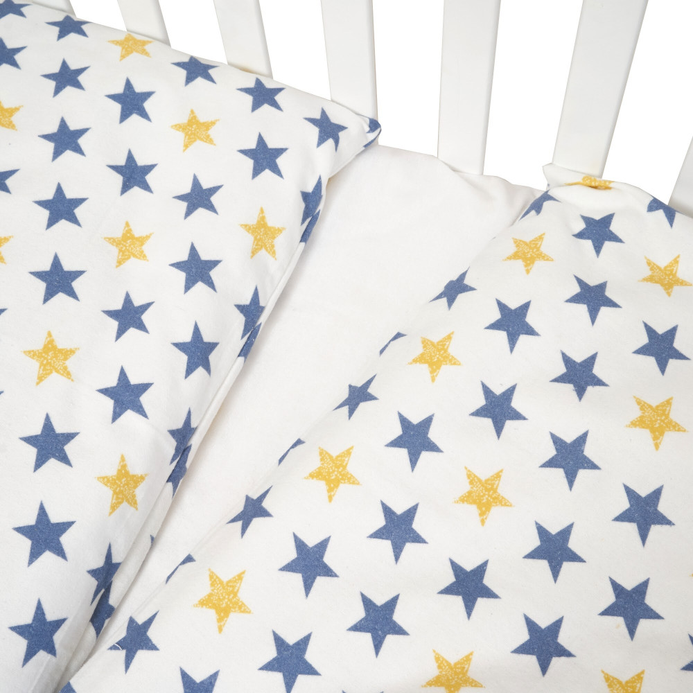 Twins Comfort Stars - постельный комплект 5 элементов • Мультиколор Twins Comfort Stars - постельный комплект 5 элементов • Мультиколор