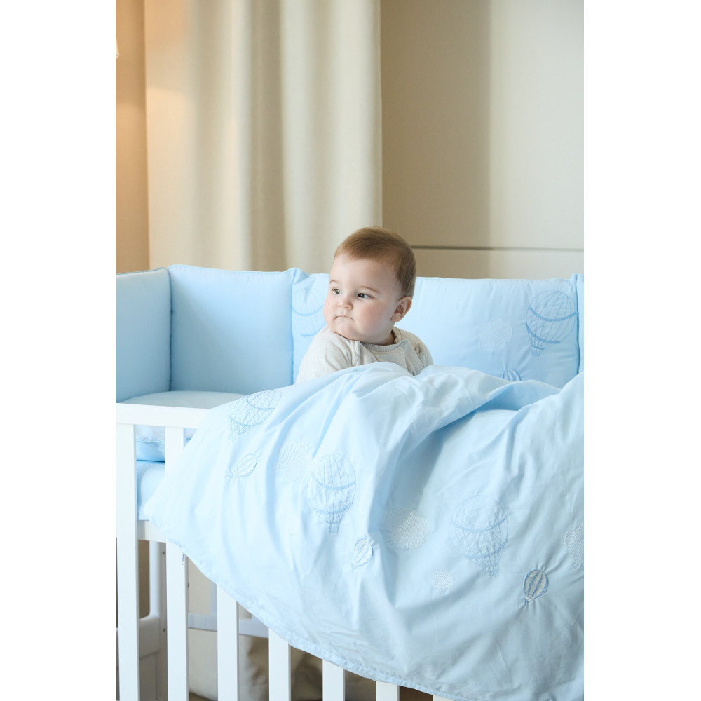 Twins Beau (Бо) - постельный комплект 6 элементов • Blue Twins Beau (Бо) - постельный комплект 6 элементов • Blue